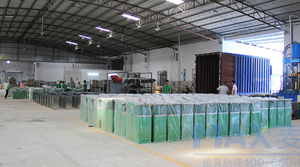 河源市機(jī)關(guān)單位果皮箱順利裝車(chē)，助力綠色辦公環(huán)境建設(shè)