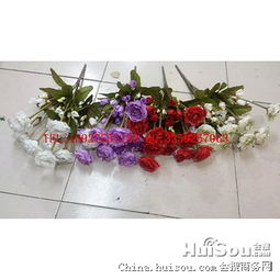 廣州市樹脂工藝品仿真花批發(fā)價格詳解 玫瑰、繡球花與蘭花選購指南